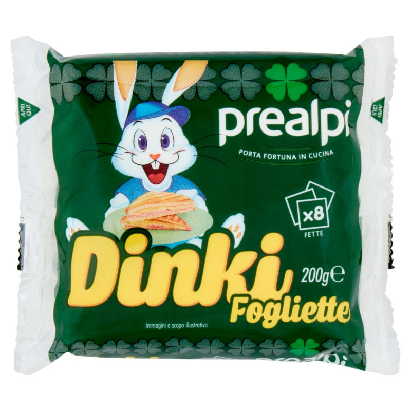 prealpi Fogliette 8 Fette 200 g