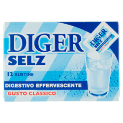 DIGER SELZ gusto classico 12 x 3,5 g