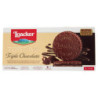 LOACKER TRIPLE CHOCOLATE CAKE WAFER COVERED WITH DARK CHOCOLATE WITH COCOA CREAM 3 X 21 G