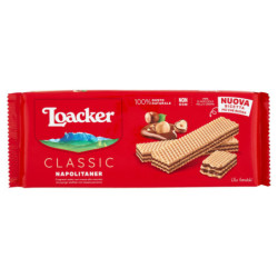 LOACKER WAFER CLASSIC NAPOLITANER 175G WITH HAZELNUT CREAM