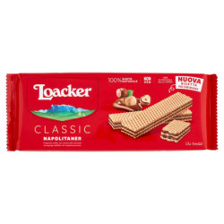 Loacker Wafer Classic Napolitaner 175g con crema alla nocciola