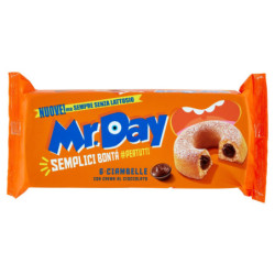 MR.DAY 6 DONUTS MIT SCHOKOLADENCREME 6 X 50 G