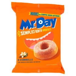 MR.DAY 8 DONUTS CON VAINILLA NATURAL DE BAYAS 8 X 40 G