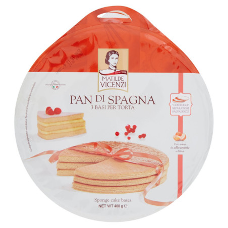 PASTICCERIA MATILDE VICENZI-BISKUCHEN 3 KUCHENBADEN 400 G