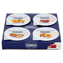 Zuegg I frutteti di Oswald Zuegg Albicocche, Ciliegie, Fragole, Pesche 4 x 25 g