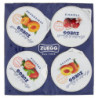 ZUEGG THE ORCHARDS OF OSWALD ZUEGG APRICOT, CHERRIES, STRAWBERRIES, PEACHES 4 X 25 G