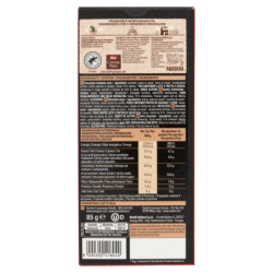 PERUGINA BARRA DE CHOCOLATE NEGRO NEGRO EXTRA 51% NEGRO 85G