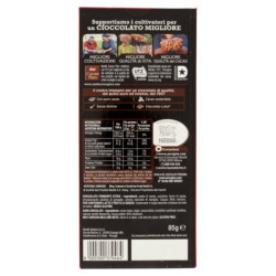 PERUGINA Nero Fondente Extra 95% Tavoletta Cioccolato Fondente 85g