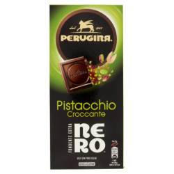 PERUGINA Nero Fondente Extra Pistacchio Tavoletta Cioccolato Fondente 85g