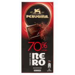 PERUGINA Nero Fondente Extra 70% Tavoletta Cioccolato Fondente 85g