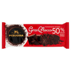 PERUGINA GRANBLOCCO 50% EXTRA DARK CHOCOLATE 500G