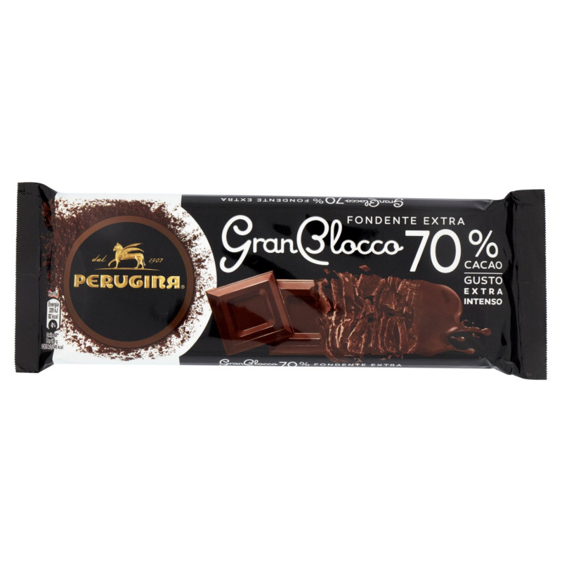 PERUGINA GranBlocco 70% Cioccolato Fondente Extra 150g