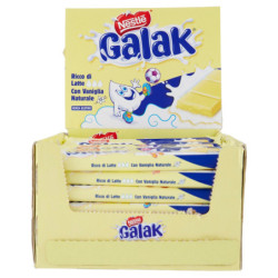 NESTLÉ GALAK Barretta di cioccolato bianco cartone con 36 barrette da 40g