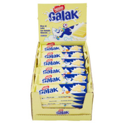 CAJA DE BARRAS DE CHOCOLATE BLANCO NESTLÉ GALAK CON 36 BARRAS DE 40G