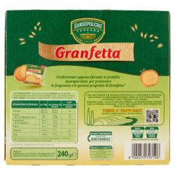 SANSEPOLCRO TOSCANA GRANFETTA 240 G