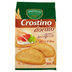 SANSEPOLCRO CRUTON DORADO TOSCANO CON HARINA INTEGRAL 300 G