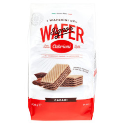 CABRIONI I WAFERINI DEL SIGNOR CABRIONI WAFER CACAO! 400 G