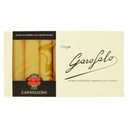 CANELONES GAROFALO 8-46 PASTA DE SEMOLA DE TRIGO DURO 250 G