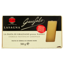 Garofalo Lasagna 3-64 Pasta di Semola di Grano Duro 500 g