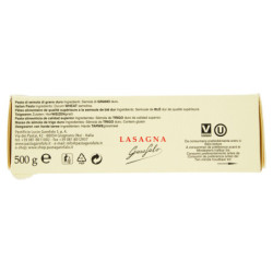 LASAÑA GAROFALO 3-64 PASTA DE SEMOLA DE TRIGO DURO 500 G