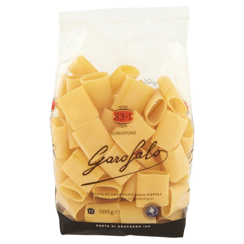 GAROFALO SCHIAFFONI 83-1 PASTA DI GRAGNANO IGP 500 G