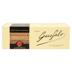 GAROFALO CURLY LASAGNA 1-24 DURUM WHEAT SEMOLINA PASTA 500 G