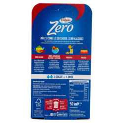 ERIDANIA ZERO LIQUID SWEETENER 50 ML