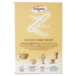 ERIDANIA ZEFIRO FINE CANE SUGAR 750 G