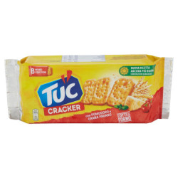 TUC CRACKER WITH TOMATO AND GRANA PADANO BAKED IN THE OVEN - 250 G