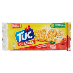 TUC CRACKER WITH TOMATO AND GRANA PADANO BAKED IN THE OVEN - 250 G