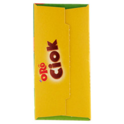 GALLETAS ORO CIOK CON BARRA DE CHOCOLATE CON AVELLANA - 10 X 25 G