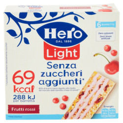 HERO LIGHT RED FRUITS 6 X 20 G