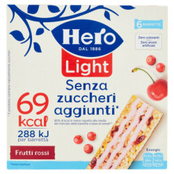 Hero Light Frutti rossi 6 x 20 g