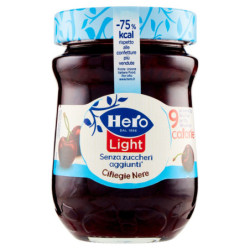 HERO LIGHT SCHWARZE KIRSCHEN 280 G