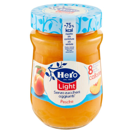 HERO LIGHT PEACHES 280 G