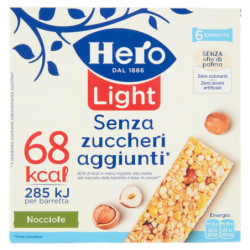 HERO LIGHT HASELNÜSSE 6 X 20 G