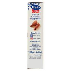 HERO LIGHT CHOCOLATE 6 X 20 G