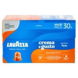 LAVAZZA CREMA E GUSTO COMPATIBILE CON NESPRESSO ORIGINAL 30 CAPSULE 165 G