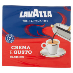 Lavazza, Crema e Gusto Classico Caffè Macinato - 2 x 250 g