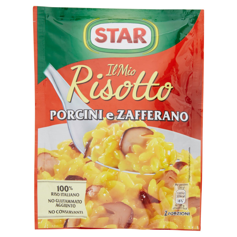 Stra Il Mio Risotto Porcini e Zafferano 175 g