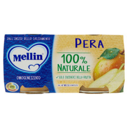 MELLIN PERA 100% NATURAL HOMOGENIZADA 2 X 100 G