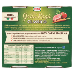 Star il mio Gran Ragù Classico 2 x 180 g