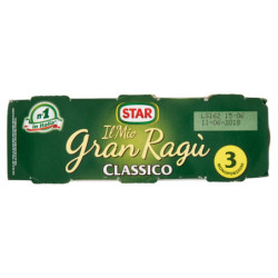 Star il mio Gran Ragù Classico 3 x 100 g