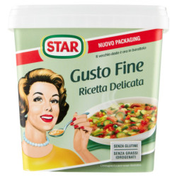 RECETA DELICADA ESTRELLA FINO SABOR 1000 G