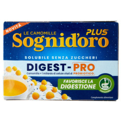 SOGNID'ORO PLUS LE CAMOMILLE DIGEST-PRO BUSTINE 14 X 4 G