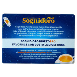 SOGNID'ORO PLUS LE CAMOMILLE DIGEST-PRO BUSTINE 14 X 4 G