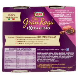 Star il mio Gran Ragù Extra Gusto 2 x 100 g