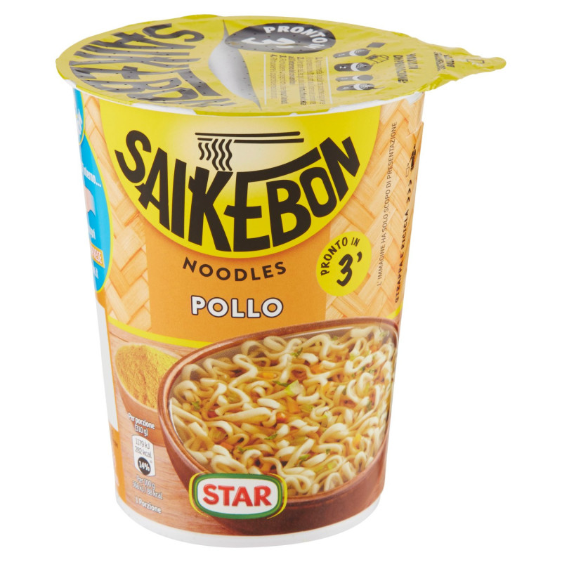 Saikebon Noodles Pollo 60 g