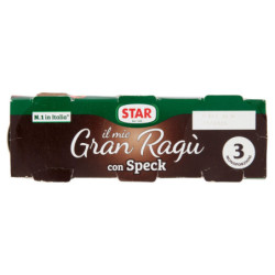 Star il mio Gran Ragù con Speck 3 x 100 g