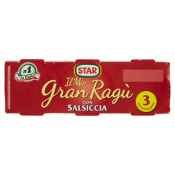 Star il mio Gran Ragù con Salsiccia 3 x 100 g